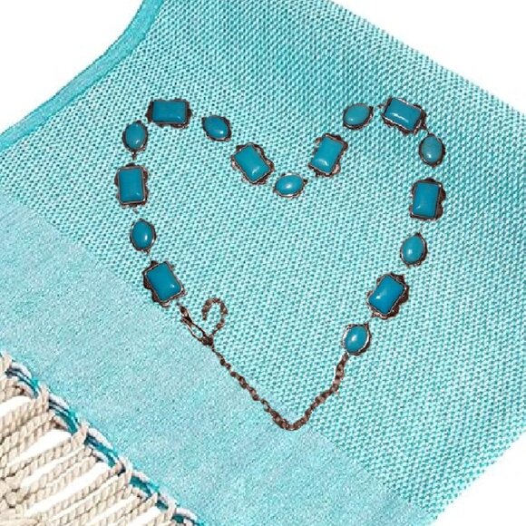 Women's Navajo Style Silver & Turquoise Concho Belt NWOT - Picture 2 of 6